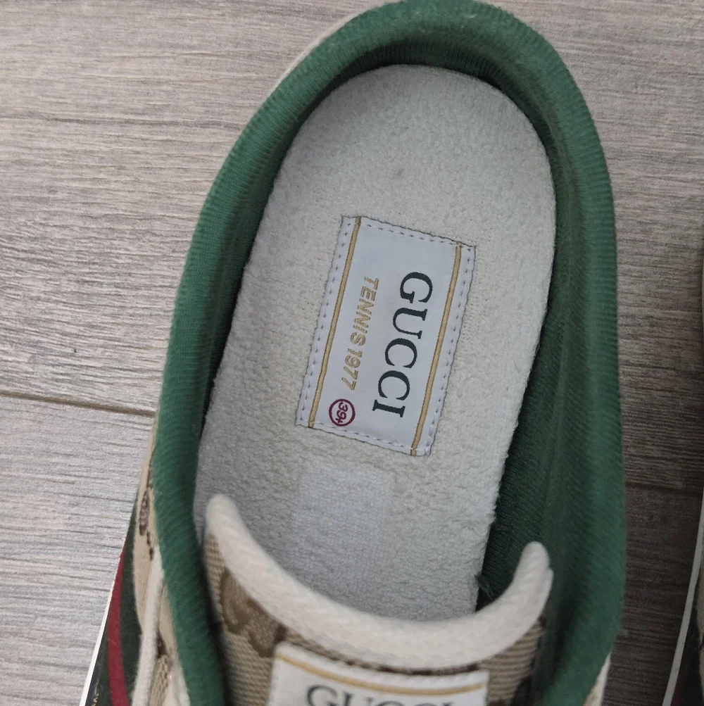Gucci 1977 Low-Top Sneakers — Womens Size EU 39.5 / US 9.5 (Read Description) - Picture 14 of 15